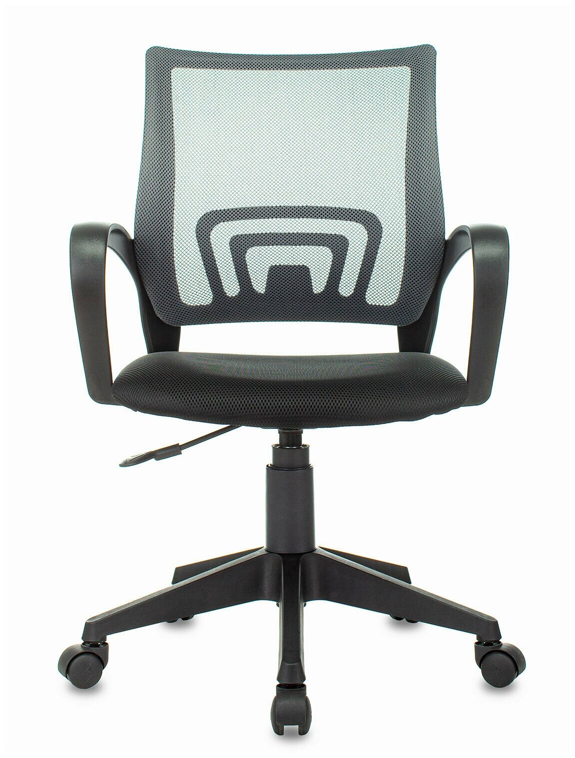 Кресло офисное Brabix Fly MG-396, с подлокотниками, сетка, серое, черное - фотография № 12