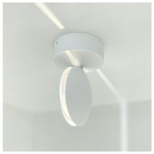 Светильник настенно-потолочный Elegant 9879 WHITE/белый D11/H17/1/LED/9W 4000-4500K