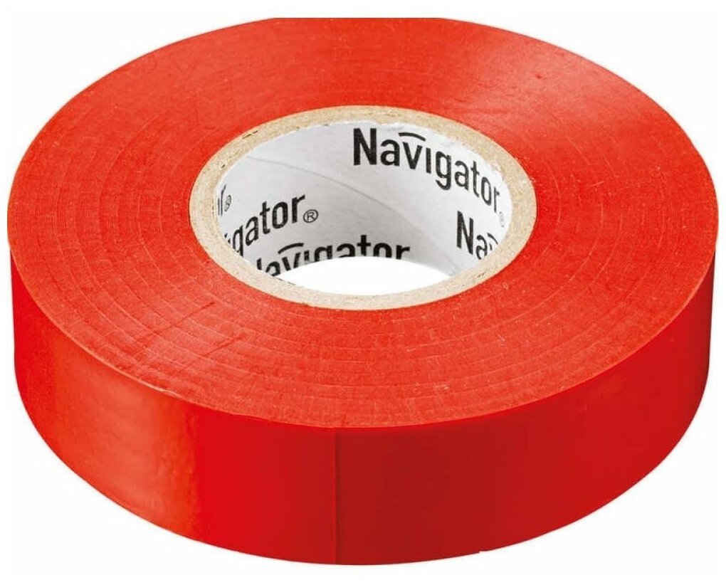 Изолента ПВХ Navigator 19х20м красн. NIT-A19-20/R 71111