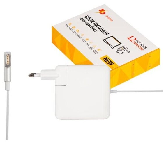 Блок питания (зарядка) Zeepdeep для MacBook Pro A1260 A1261 A1286 А1290 A1297, 85W MagSafe 18.5V 4.6A