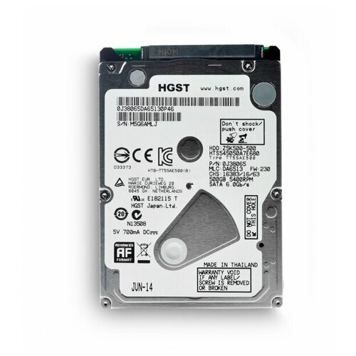 500 ГБ Внутренний жесткий диск Hitachi HITX5541898-A (HITX5541898-A)