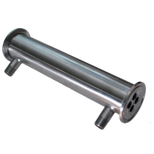 Дефлегматор под кламп 1,5 дюйма, 4 трубки, резьба 1/4 дюйма, 20 см