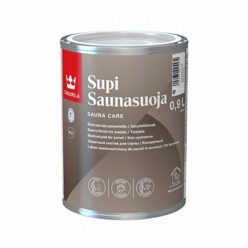 Tikkurila (Тиккурила) SUPI SAUNASUOJA защитный состав 0.9л