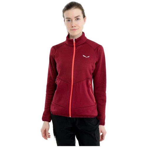 Толстовка для активного отдыха Salewa Vezzana Pl Women's Jkt Rhodo Red (EUR:42)