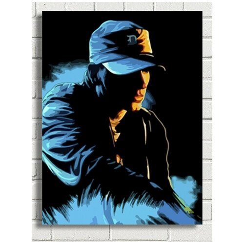 Картина по номерам Музыка Eminem Эминем - 6293 В 30x40