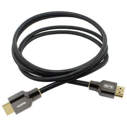 HDMI кабель Dr.HD 005002044 HDMI 2.1 Cable 0.5m кабель choetech hdmi 8k 60hz 48gbps в нейлоновой оплетке 2 м xhh01 bk