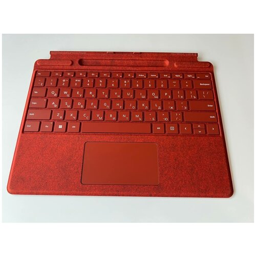 Клавиатура Microsoft Surface Pro 8/Pro X Signature Keyboard Red (8XA-00021) Англо Русская раскладка