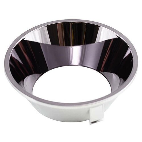 кольцо для серии светильников пластик черный хром dk2411 bc Кольцо для встраиваемых светильников Denkirs серии DK2410 DK2411-BC