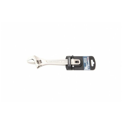 Ключ разводной Profi CRV 8-200мм (захват 0-25мм), на пластиковом держателе FORCEKRAFT FK-649200 разводной ключ rockforce profi crv 8 200мм rf 649200