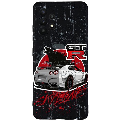 Силиконовый чехол Mcover для Samsung Galaxy A32 с рисунком Машина Nissan GTR Skyline силиконовый чехол mcover для samsung galaxy s20 с рисунком nissan gtr skyline