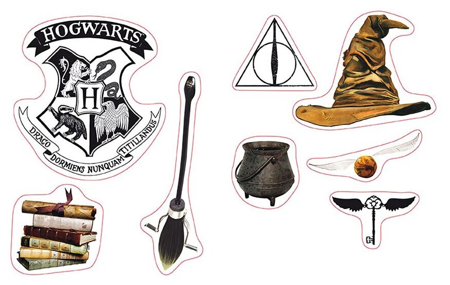 Наклейки ABYstyle Harry Potter/Гарри Поттер Magical Objects ABYDCO412