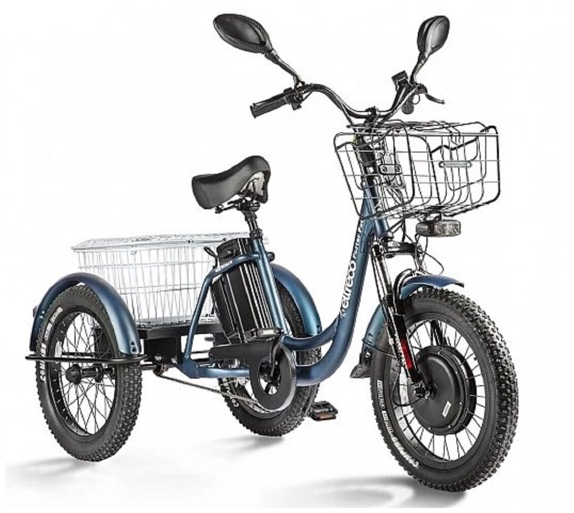 Электровелосипед Eltreco Porter Fat 700 (2022) (синий)