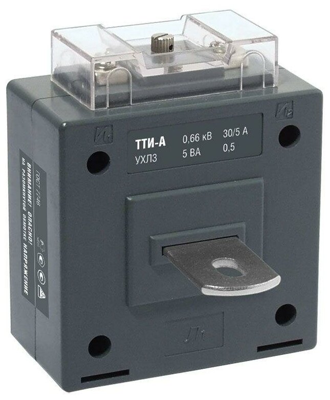 Трансформатор тока ТТИ-А 150/5А кл. точн. 0.5S 5В. А IEK ITT10-3-05-0150