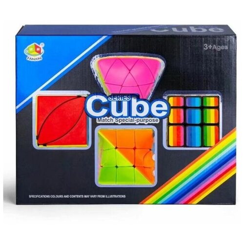 Набор головоломок Cube (в коробке 4 шт) набор головоломок cube 4 шт