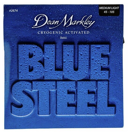 DEAN MARKLEY BLUE STEEL ELECTRIC ML 2674 - (45-65-80-105)