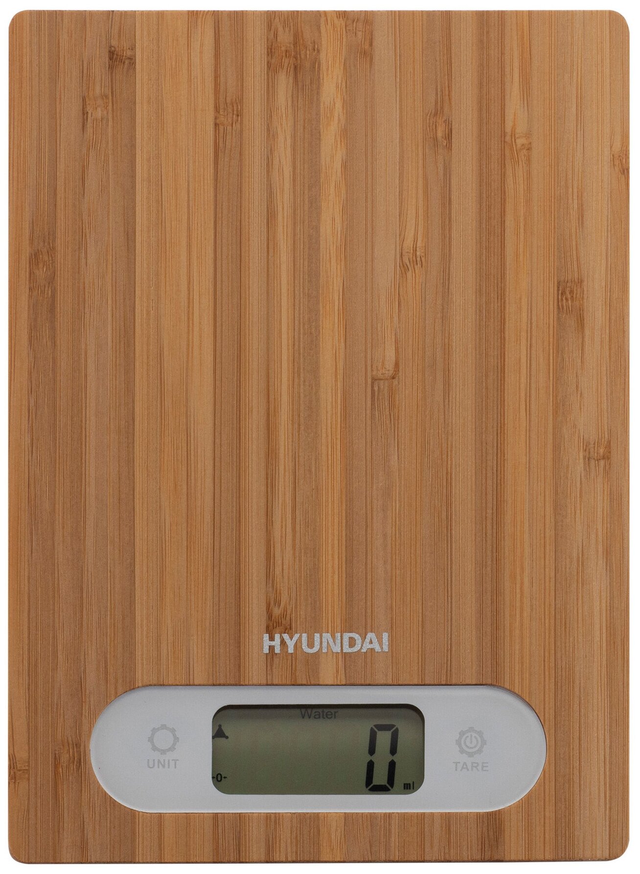 Весы кухонные Hyundai HYS-KB411 бамбук