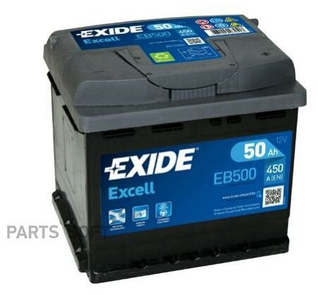 Аккумулятор EXIDE / арт. EB500 - (1 шт)