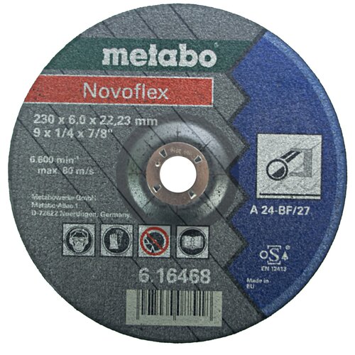 Диск Metabo Novoflex 230x6.0 A30 Обдирочный для стали 617023000