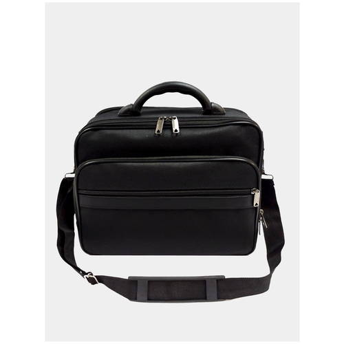 фото Портфель, кейс, сумка мужская, черная luckyclovery