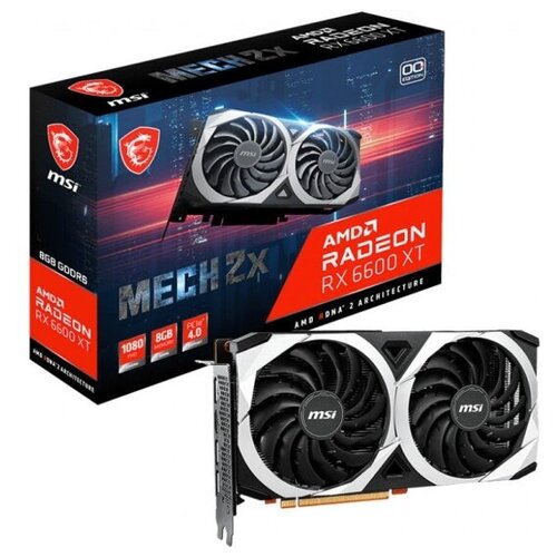 Видеокарта MSI RX 6600 XT MECH 2X 8G OC RU 3000000₽