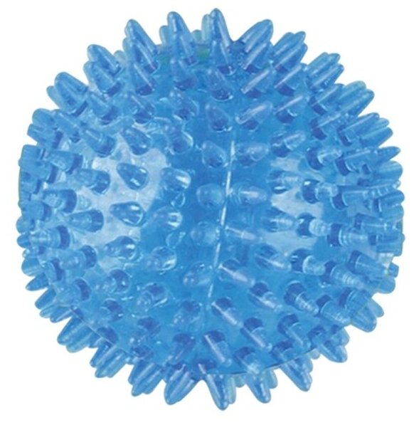 Triol игрушка для собак из термопластичной резины "Мяч с шипами", d 75 мм