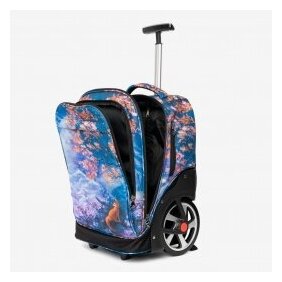 Сумка-рюкзак на колесиках "CUBE", Dream Fox - фотография № 3
