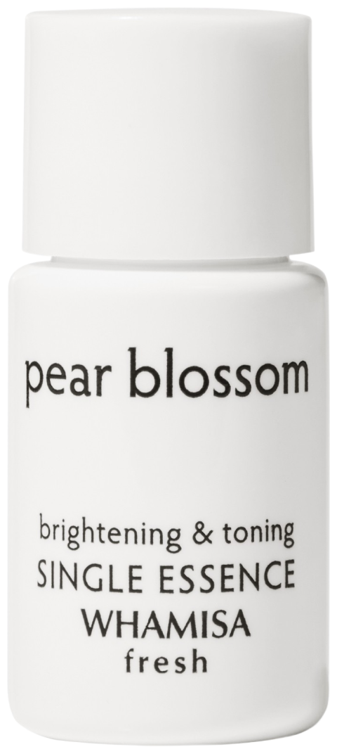 Whamisa Pearl Blossom Single essence эссенция-концентрат с витамином С и экстрактом груши, обновляющая, 10 мл