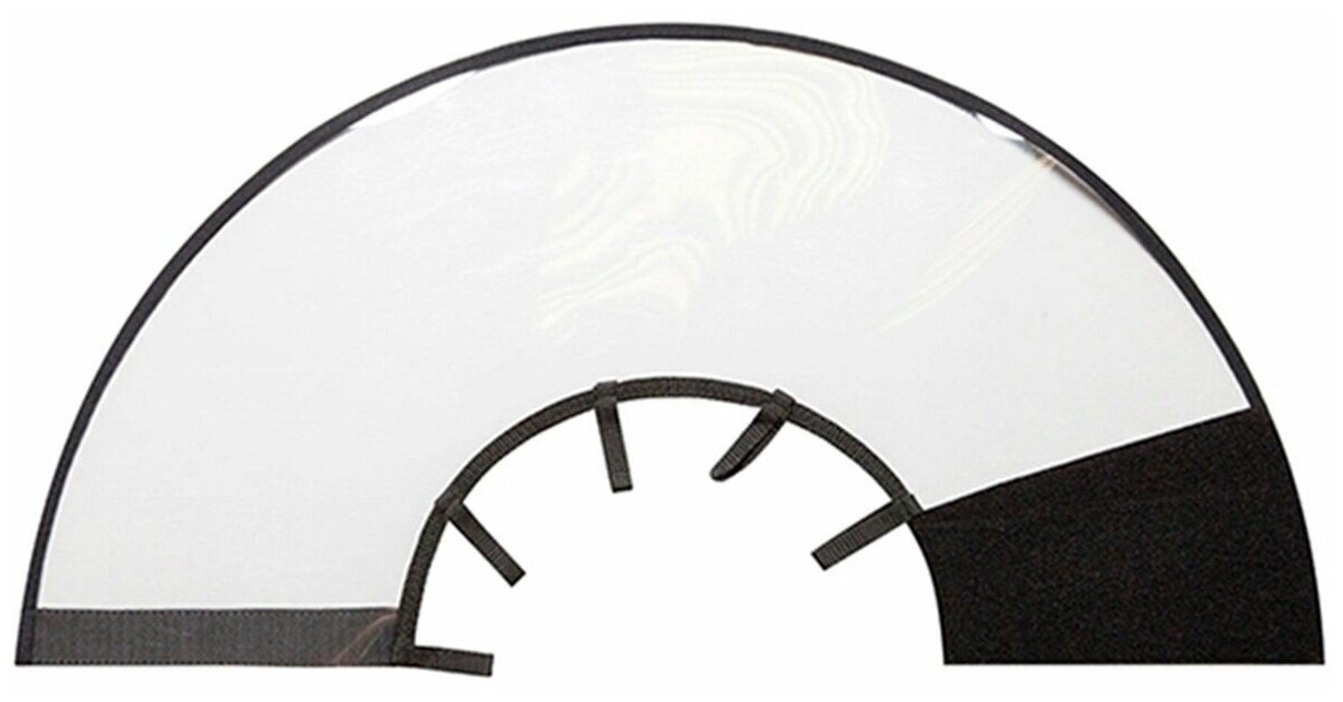 фото HOMEPET VET № 7,5 воротник пластиковый на липучках