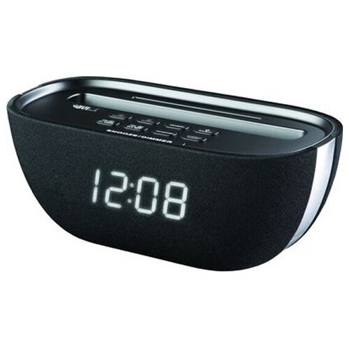 BV-251WKU BVItech радио-часы сетевые (белый/черный/USB)