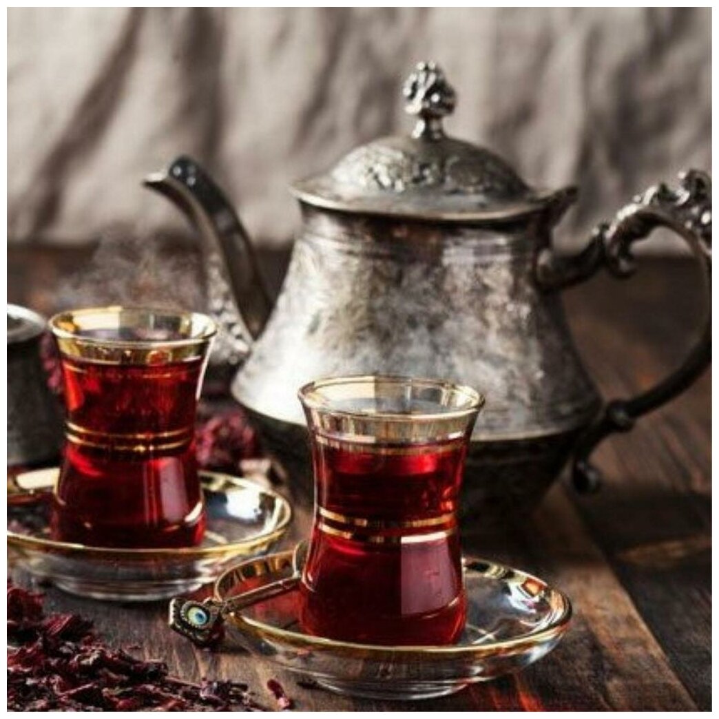 Чай черный турецкий листовой с бергамотом, Caykur Tomurcuk - фотография № 6