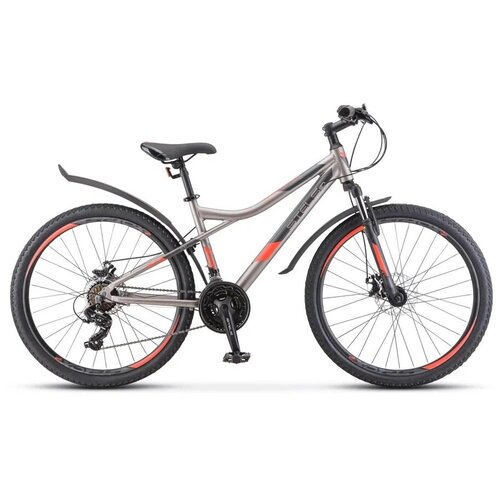 Горный MTB велосипед STELS Navigator 610 MD 26 V050 2021 рама 14 Серыйкрасный 2668800₽
