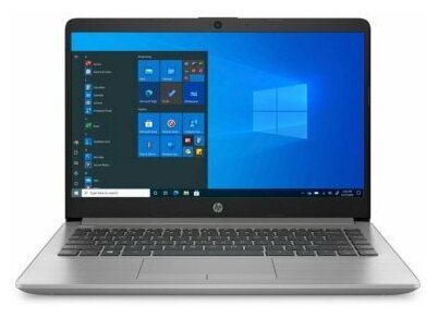 Ноутбук HP 245 G8 14 IPS AMD Ryzen 5 5500U 21ГГц 8ГБ 256ГБ SSD AMD Radeon Windows 10 Professional 43W69EA серебристый