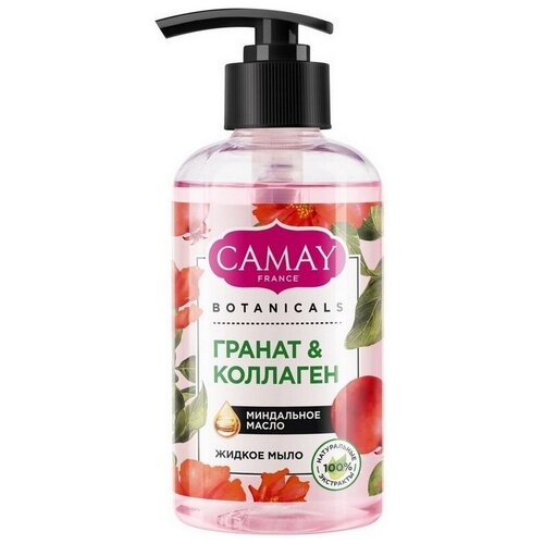 Жидкое мыло Camay Botanicals Цветы Граната 280 г жидкое мыло цветы граната botanicals 280мл