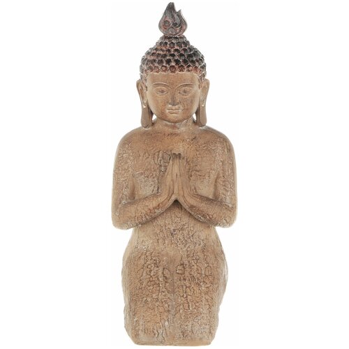 Фигура декоративная для дома и сада Будда / Статуэтка ростовая Wanlong 11х13х28.5 см / Украшение газона и сада / Все для садоводства