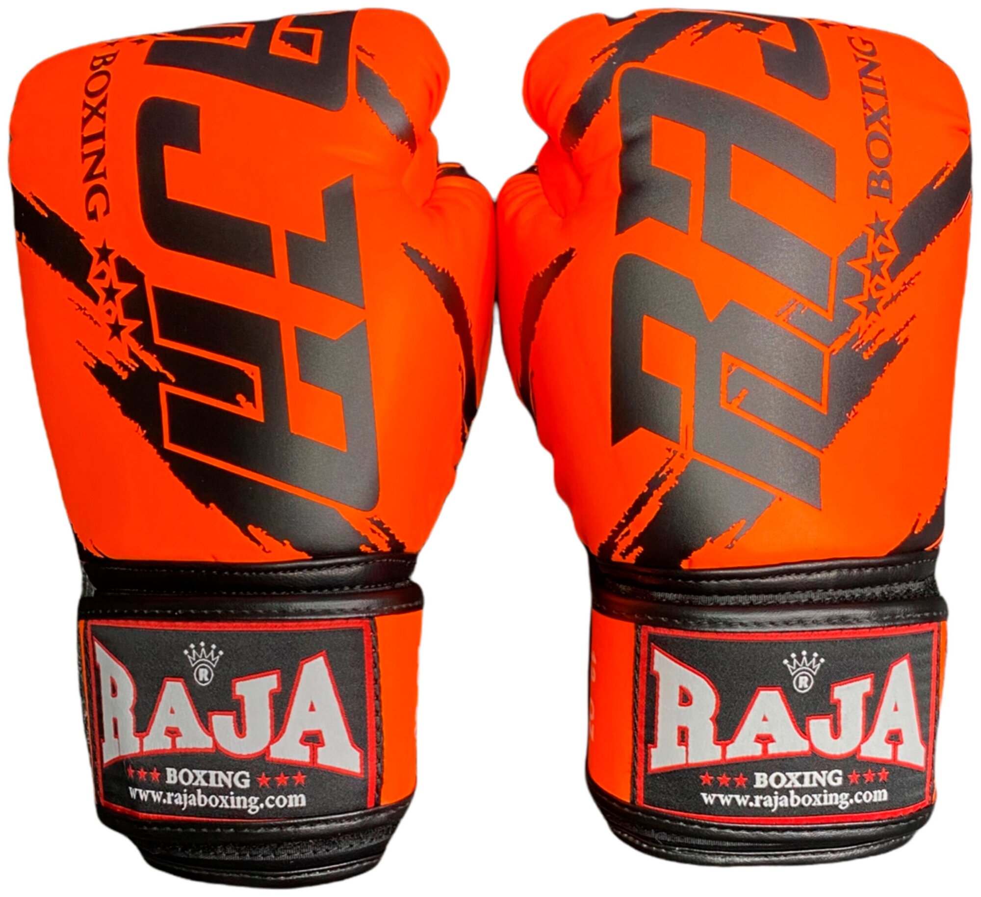 Перчатки для бокса Raja model 3 orange 10 унций