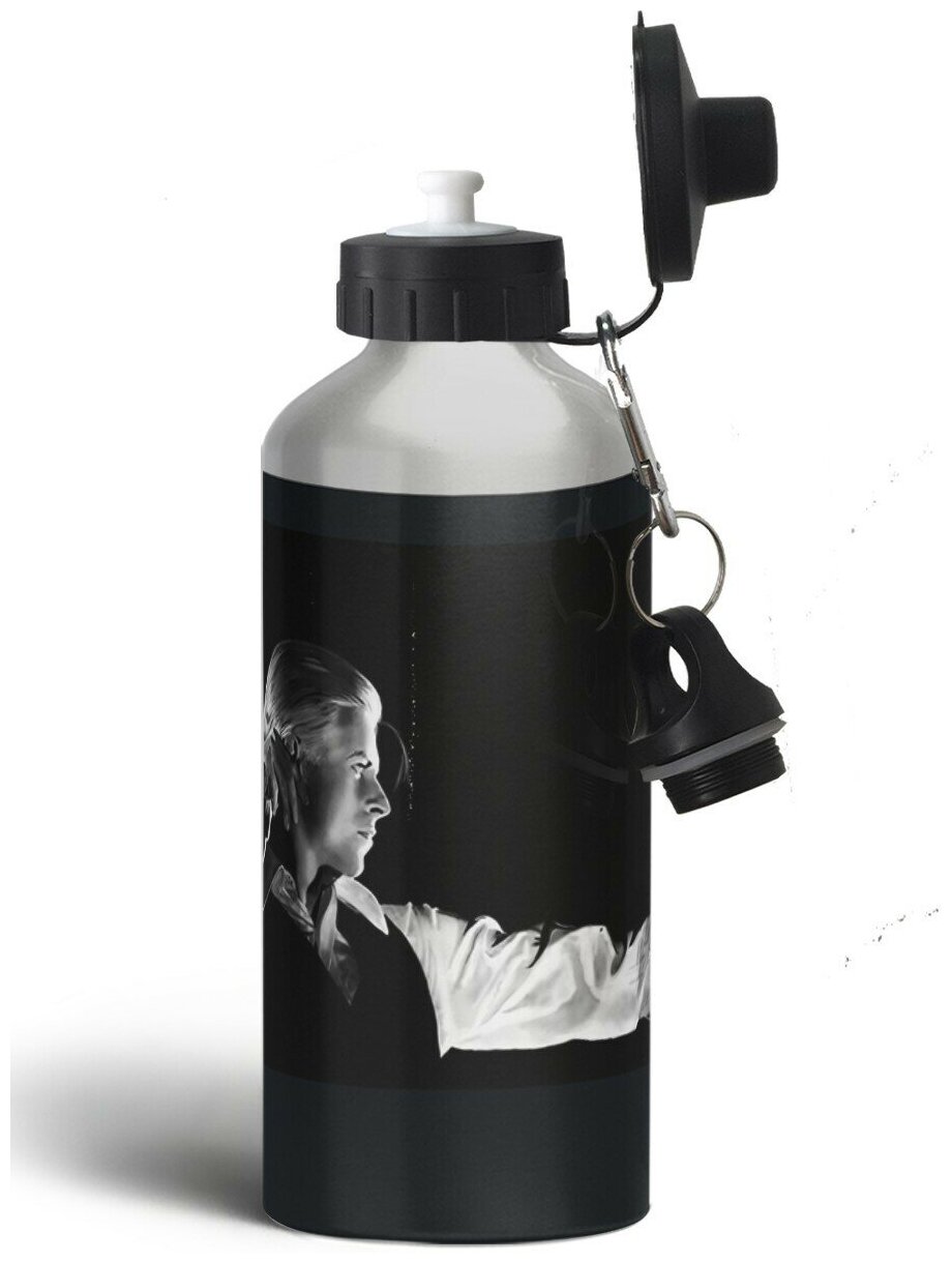 Бутылка спортивная, туристическая фляга David Bowie - 905