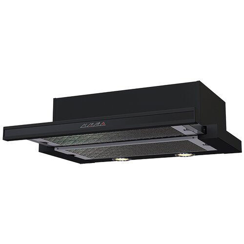 Вытяжка встраиваемо-выдвижная KRONA Kamilla Sensor 600 черный 2 мотора 1473700₽