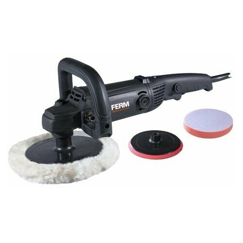 Угловой полировщик FERM AGM1120P 180 мм 1400 Вт 1000-1300 обмин р егулировка скорости коробка 999000₽