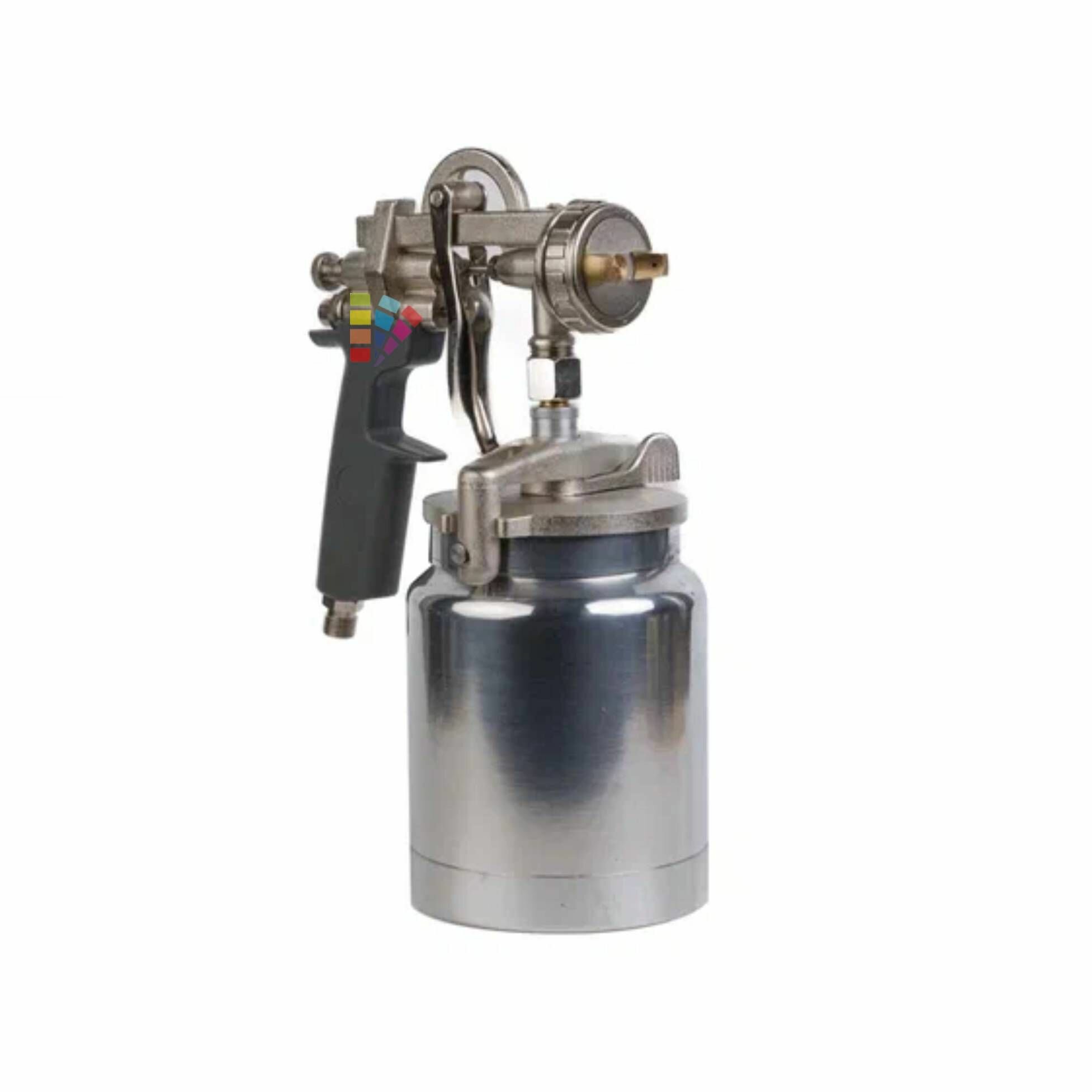 фото Краскопульт AUARITA E-80S с нижним бачком 1000мл, дюза 1,8мм