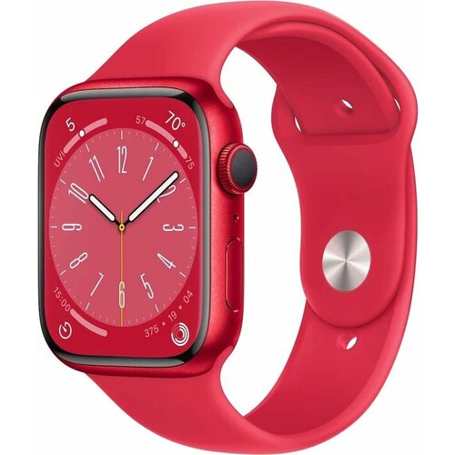 Apple Watch Series 8 45mm (PRODUCT)RED Aluminum Case with (PRODUCT)RED Sport Band (GPS + Cellular) (размер S/M)