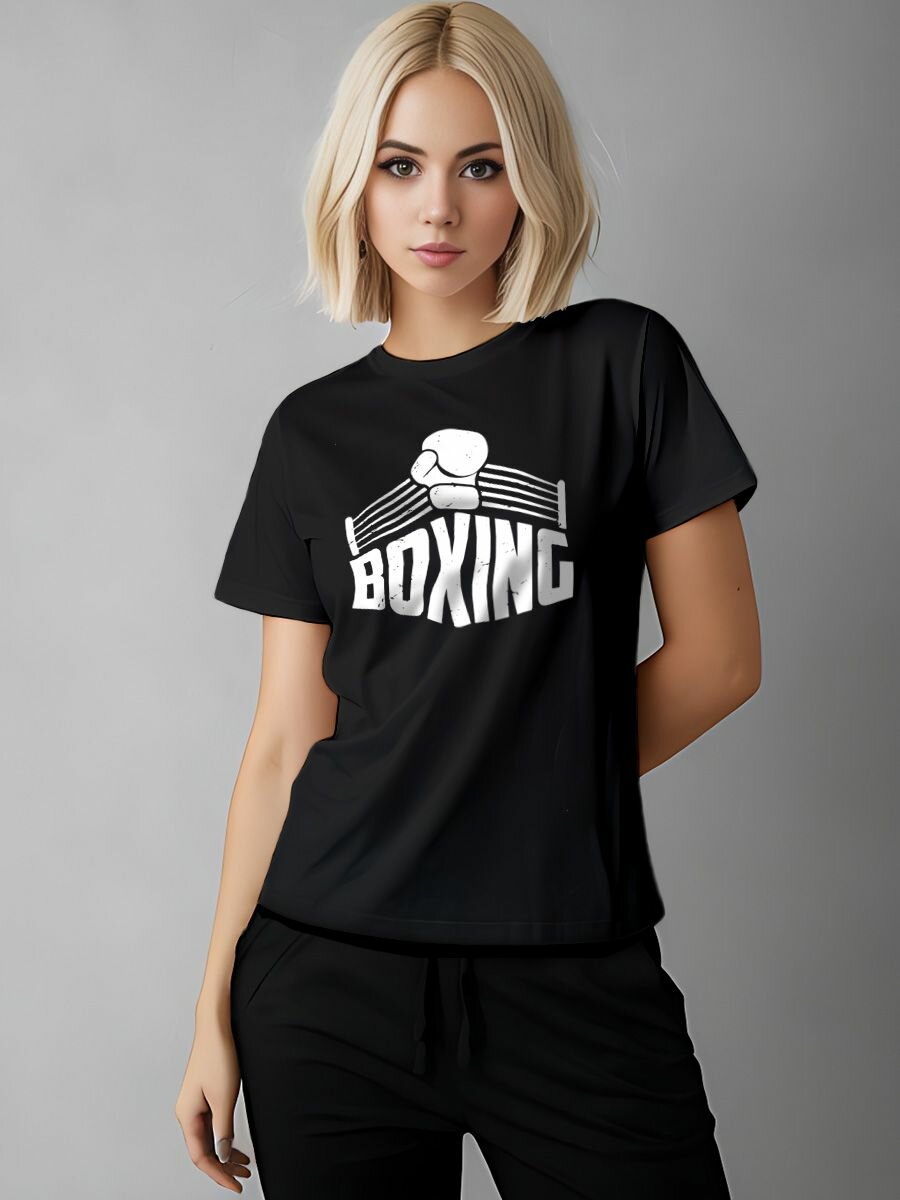 Футболка Printech размер XL (46-48) черный