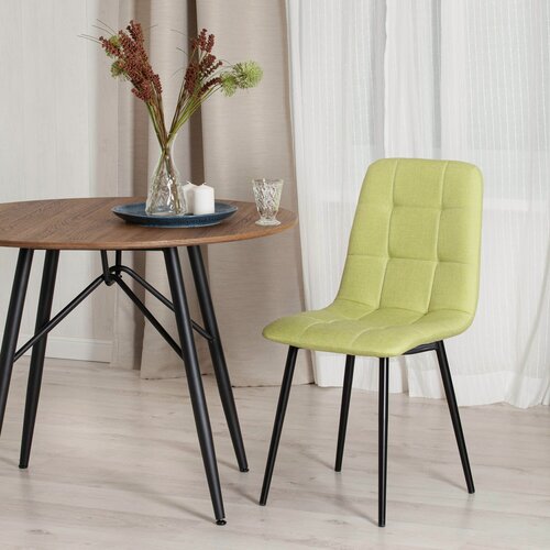 Изображение товара Стул для кухни TetChair, 1 шт, фисташковый/черный