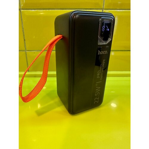 Внешний аккумулятор повербанк 80000 mAh с кабелямиБыстрая зарядкаHocoЧерный 395000₽