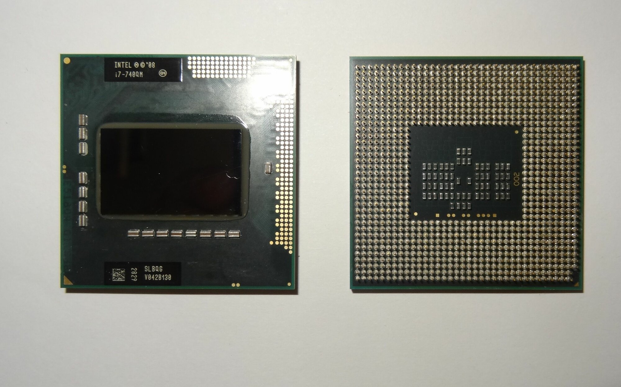 Процессор для ноутбука Core i7-740QM PGA988 293 ГГц 45 Вт 4 ядра