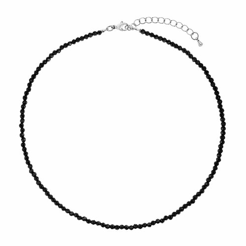 Чокер ALLUMER, шпинель, длина 33 см, черный