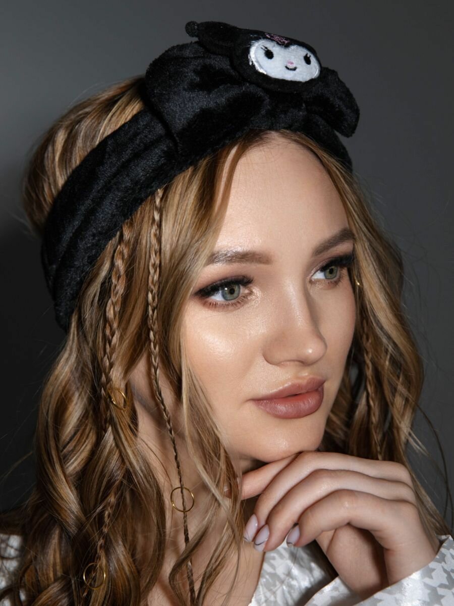 Косметическая повязка для волос Куроми DRAKON IRG ободок для умывания — фото 1