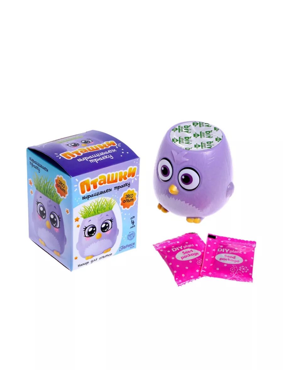 Набор для опытов, выращиваем травку — фото 1