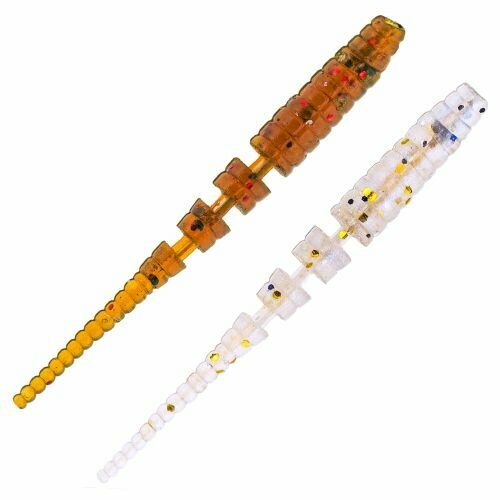 Силиконовая приманка CF (Crazy Fish) Polaris 1.2 61-30-14-25-6 3см. 16шт.