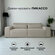 Диван-кровать Redsofa Пикассо 260 см Букле Латте. Раскладной прям...