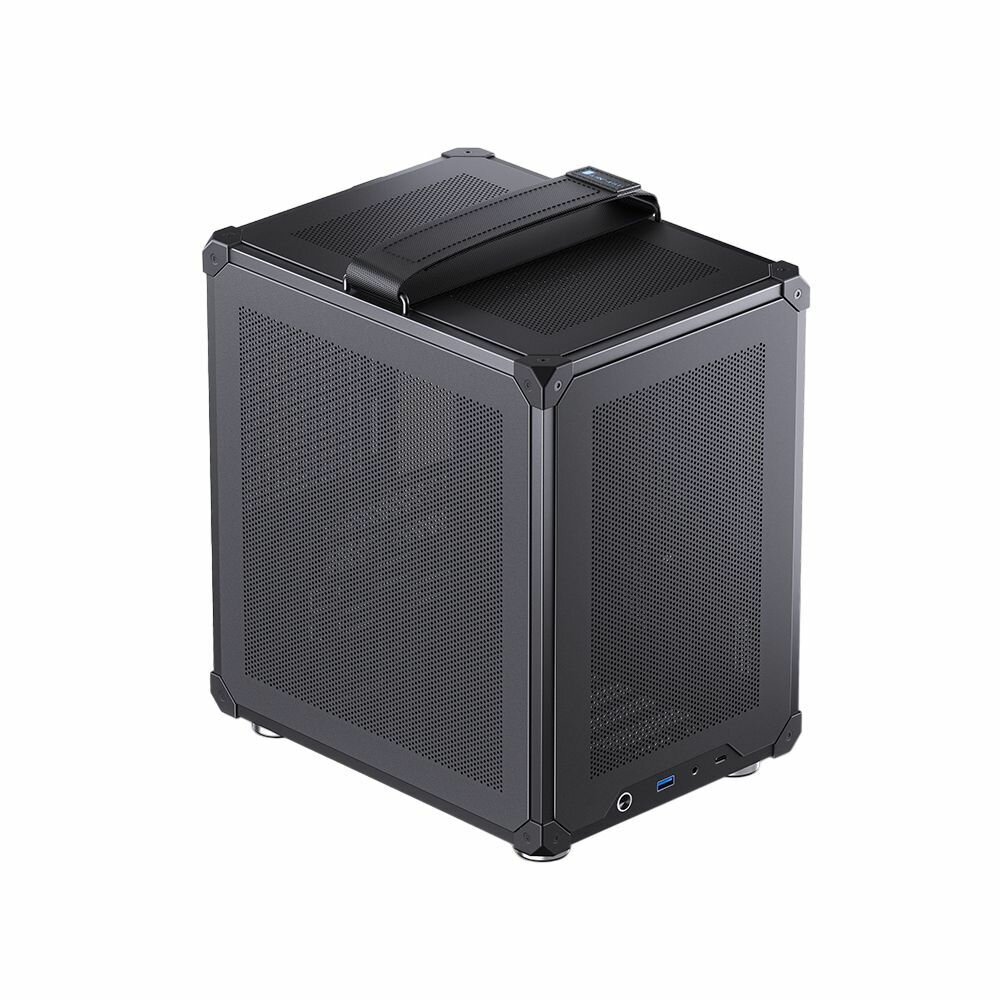 Корпус для ПК без БП JONSBO C6-ITX Black, официальная гарантия